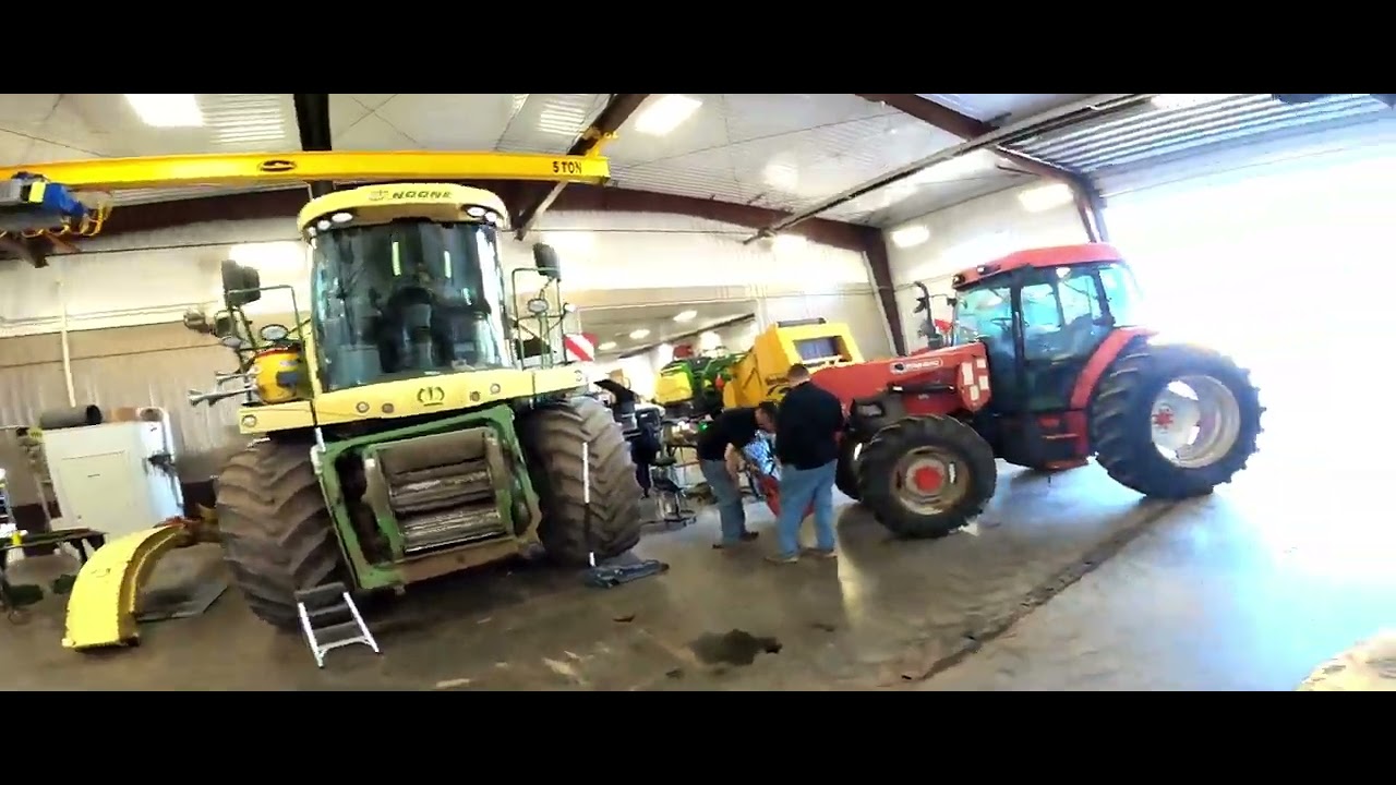 Krone Feedroll Cabinet Removal