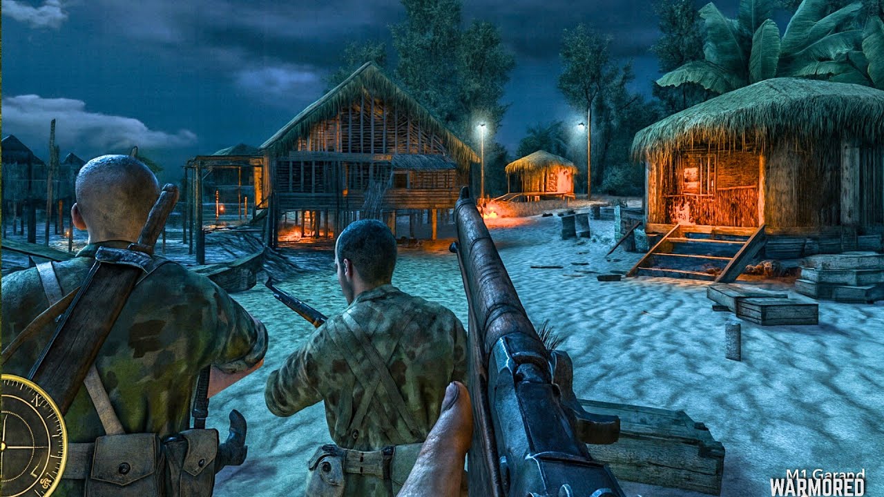 Возвращение в старые добрые времена Call of Duty | World at War – 4K 60 кадров в секунду | Миссия 1