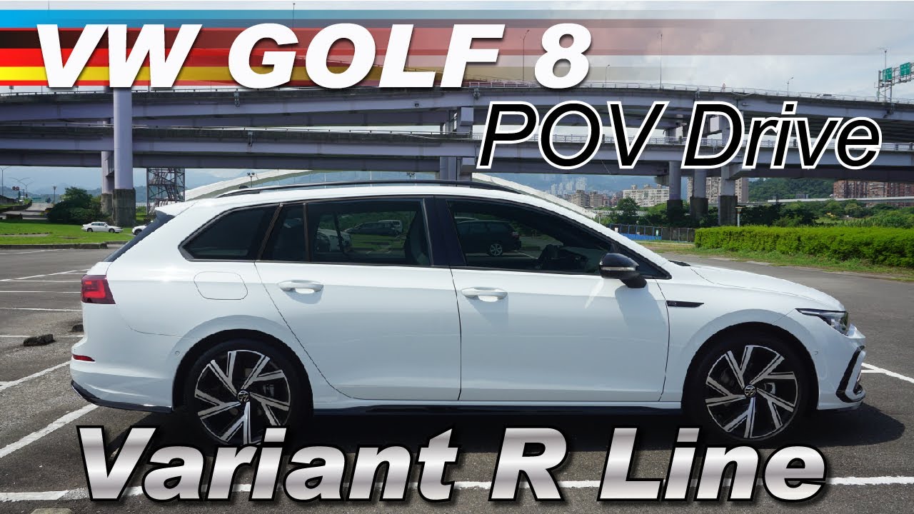 VW GOLF 8 Variant R Line POV Drive