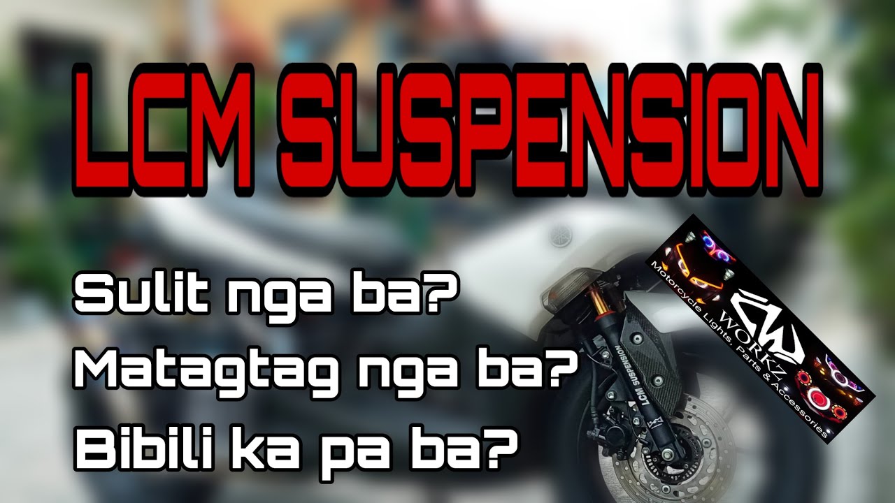 LCM SUSPENSION | FRONT SHOCK UPGRADE | AEROX155