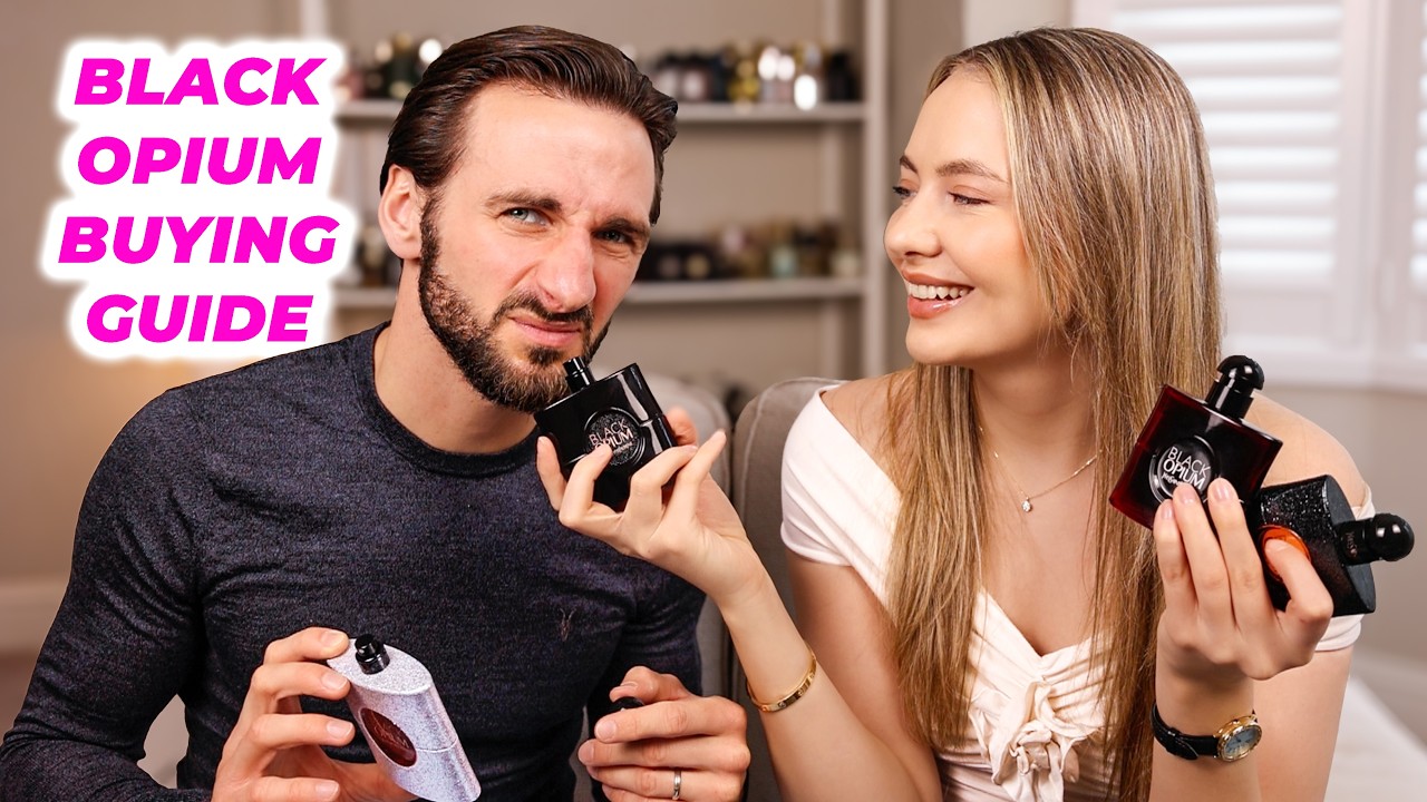 MAN REACTS TO 6 DIFFERENT YSL BLACK OPIUM PERFUMES | which flanker is best?