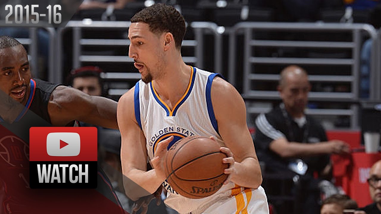 Klay Thompson Full Highlights at Clippers (2016.02.20) - 32 Pts, 7 Reb