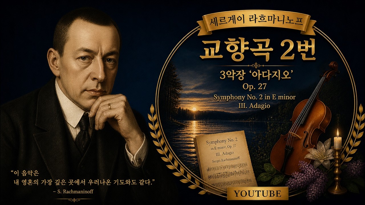 세상에서 가장 아름다운 멜로디, 그 뒤에 숨겨진 잔인한 실패의 기록 (라흐마니노프 교향곡 2번 3악장 비밀)