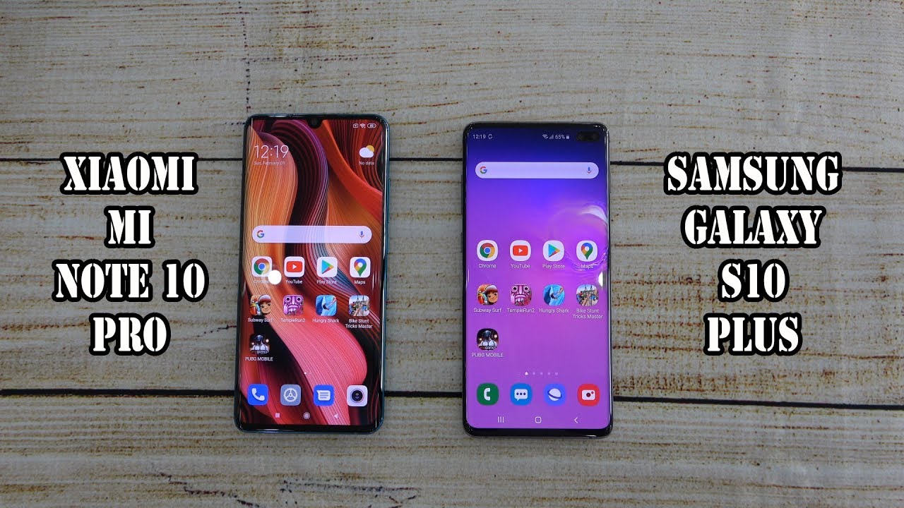 Xiaomi Mi Note 10 Pro vs Samsung Galaxy S10 Plus | SpeedTest and Camera comparison