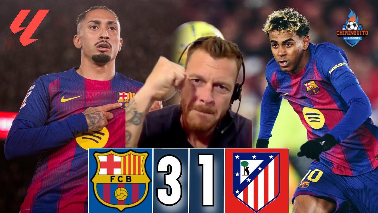💥&iexcl;El BAR&Ccedil;A, L&Iacute;DER y mete PRESI&Oacute;N al MADRID! | Resumen Bar&ccedil;a 3-1 Atleti
