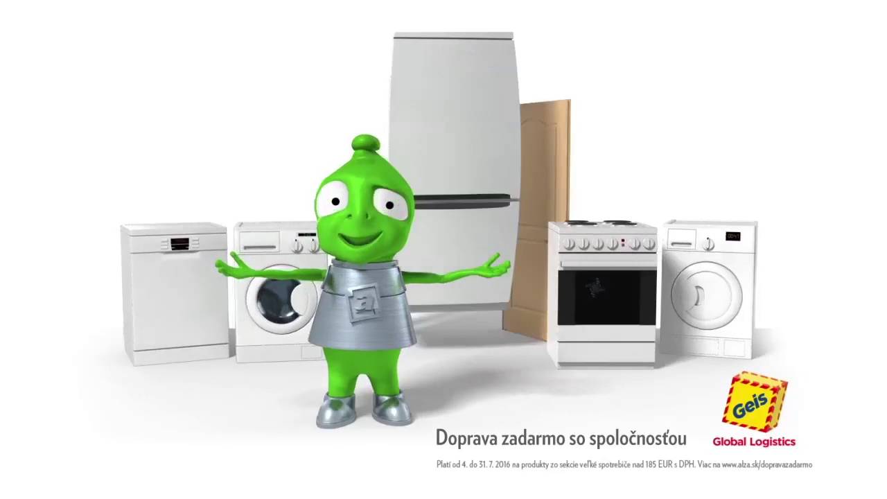 Doprava zadarmo na veľk&eacute; dom&aacute;ce spotrebiče na alza.sk