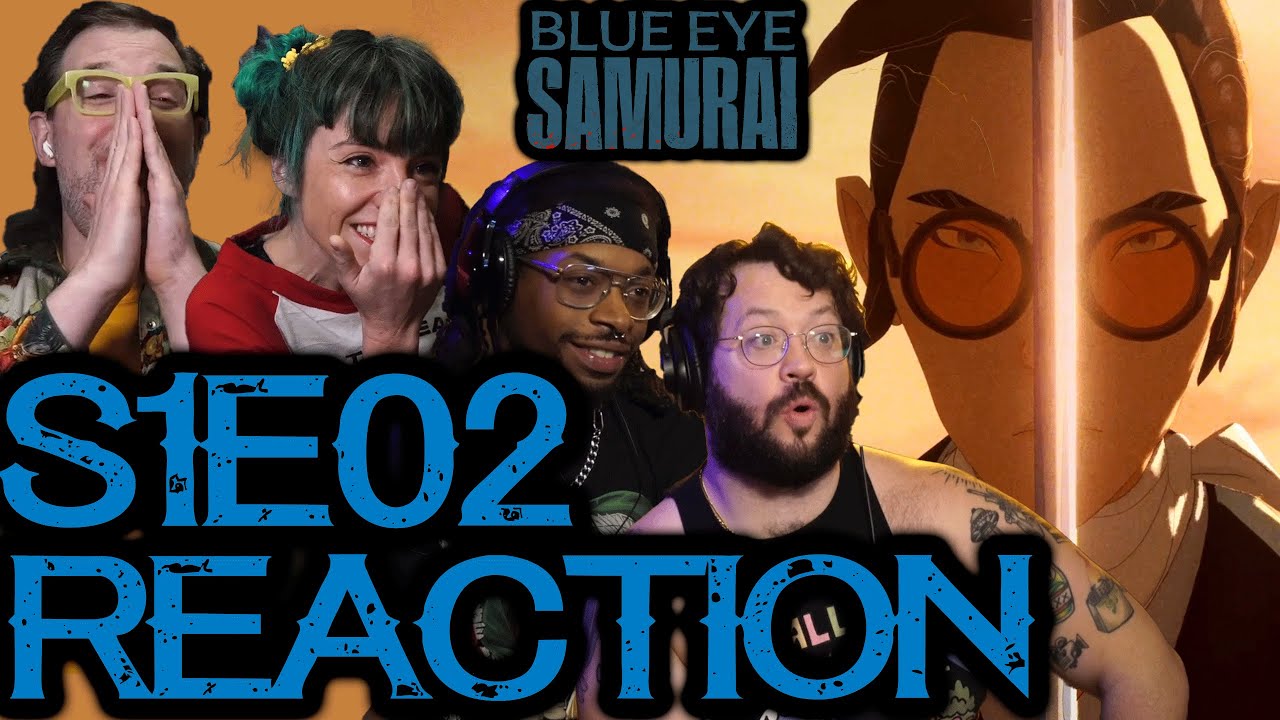 Битва Четырех Клыков - это СУМАСШЕДШЕЕ! // Blue Eye Samurai S1x2 РЕАКЦИЯ!!
