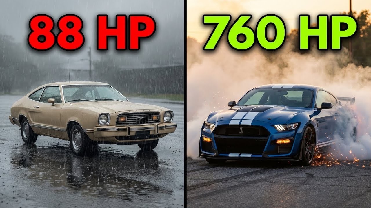 Ford Mustang: от позора (88 л.с.) до легенды (760 л.с.). Полная история.