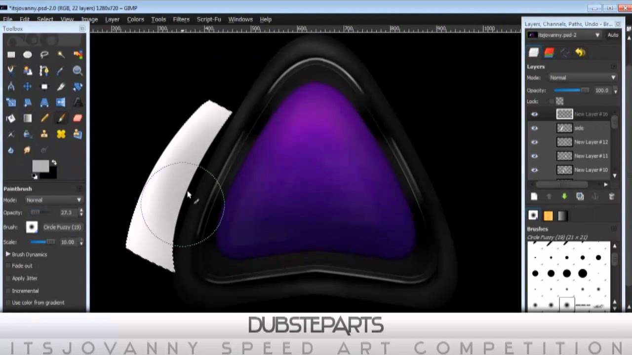 Speed Art! (ItsJovanny competition) By: DubstepArts