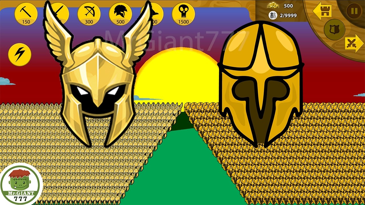Самый сильный юнит ЗОЛОТОЙ СПИРТОН ПРОТИВ МОГУЩЕСТВЕННОГО СПИРТОНА КИТЧУ | Stick War Legacy | MrG...