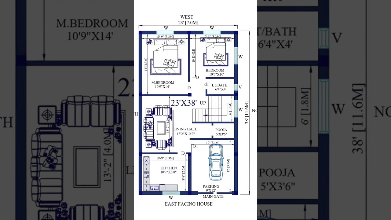 25x35 simple house plan #housedesign #architecture #homeplan