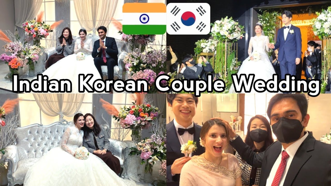 Indian Korean Couple Wedding | South Korea