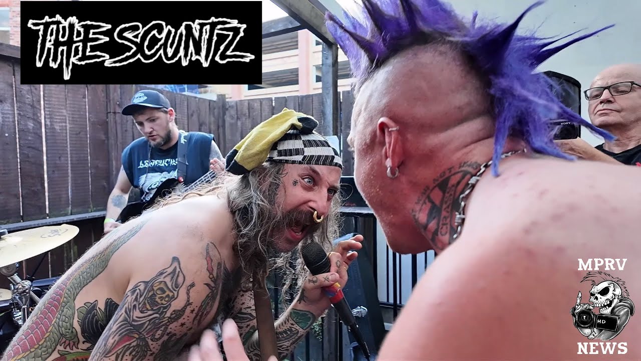 THE SCUNTZ (N Ireland) - Live - Manx Punx 2025 - MPRV News