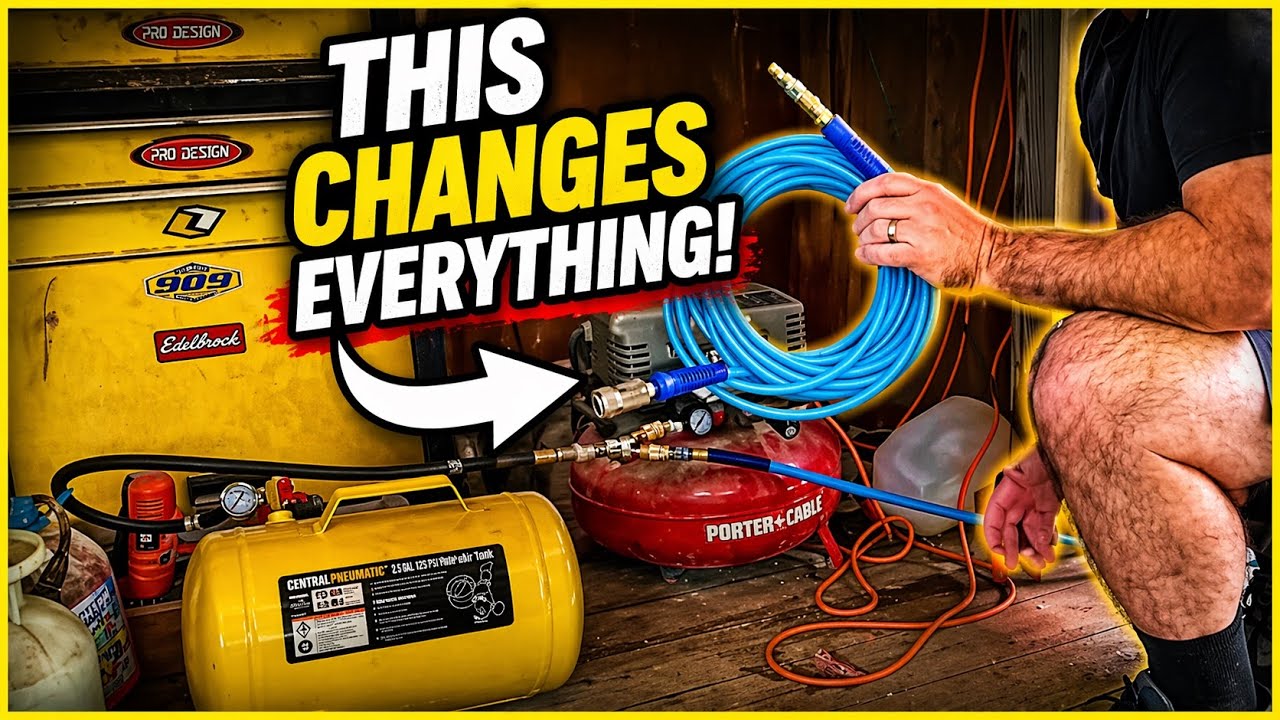 Modified Harbor Freight 5 Gallon Air Tank (Add on tank for your compressor)