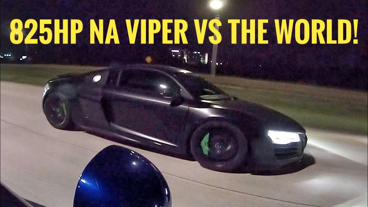 9L Stroker Viper vs ALL | VF R8, H/C ZR1, F1A Camaro, TT Mustang, GSXR1000, 440ci C6Z + More!!!