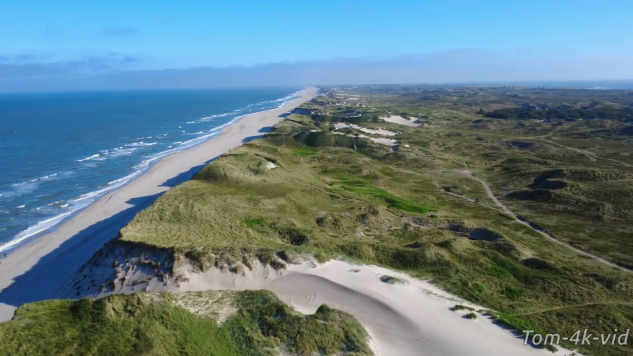 Bjerregård Dänemark mit der Drohne DJI Mini 4K