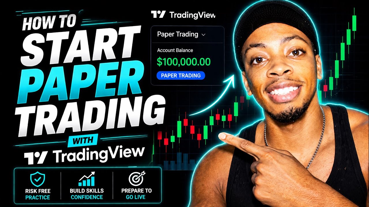 How to start paper trading options. (Tradingview) 