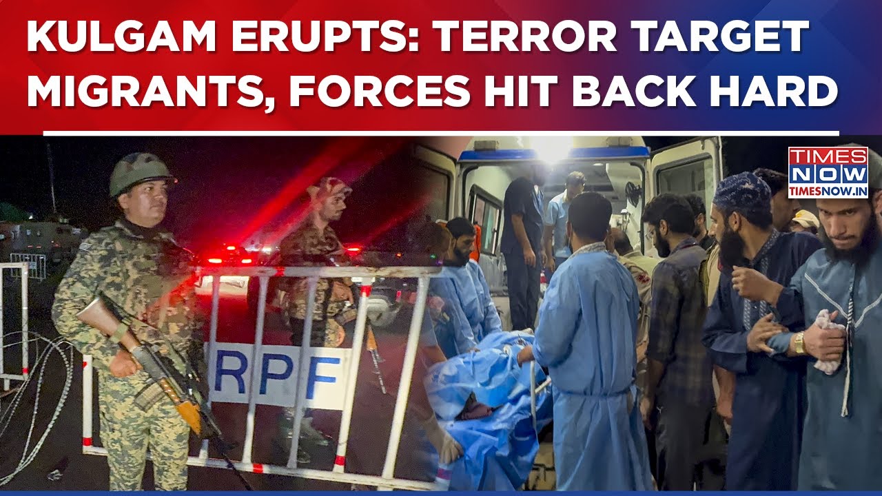 Kulgam Terror Shock: Gunmen Target Non-Locals, 2 Migrant Workers Killed As Forces Strike Back