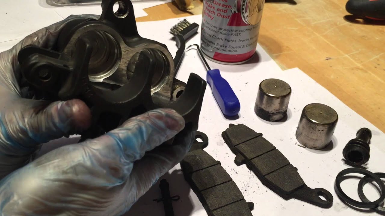 SV650 Front Caliper Removal and Clean