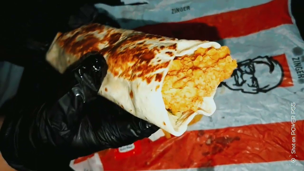 Kentucky: Twister Sandwich - Spicy, Original Pepper Mayo🌯🍔🍟