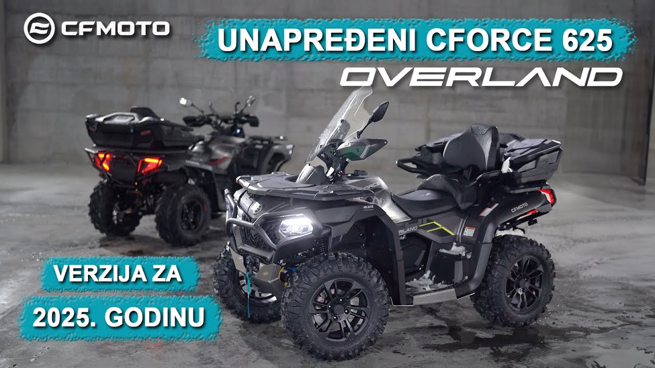Unapređena verzija CFORCE 625 OVERLAND za 2025. godinu (ENG SUB)