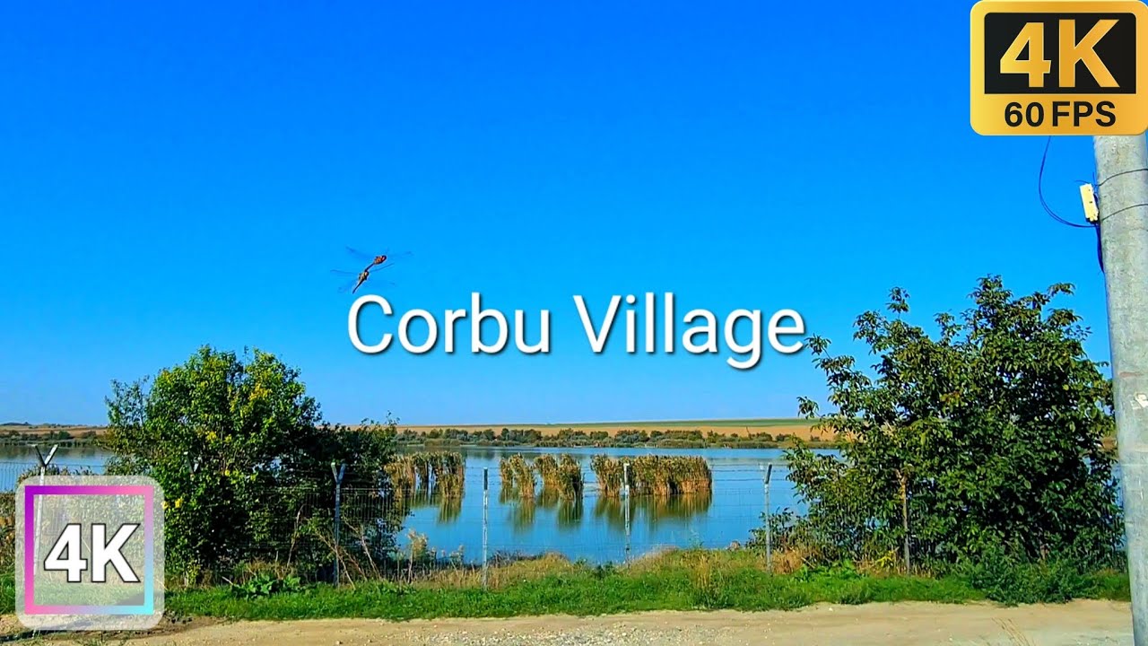 Driving in Corbu Village - Constanta | Romania | Short Village Tour...
