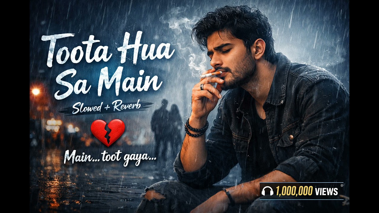 Toota hua sa Mai #slowed reverb emotional song 💔❤️‍🩹#sadsong 