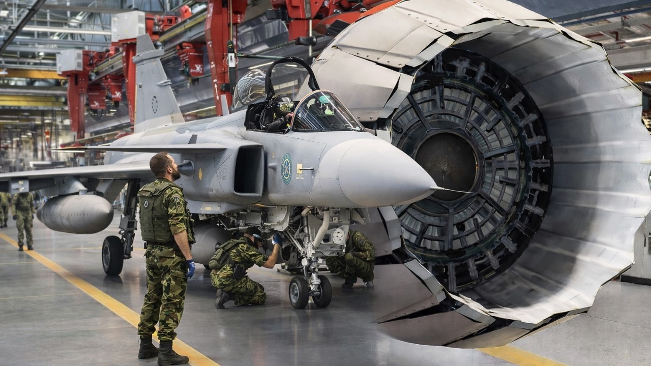 Aktualizacja silnika Gripen bez Rolls-Royce Szwecja ulepsza silnik RM12 dla myśliwc&oacute;w Saab