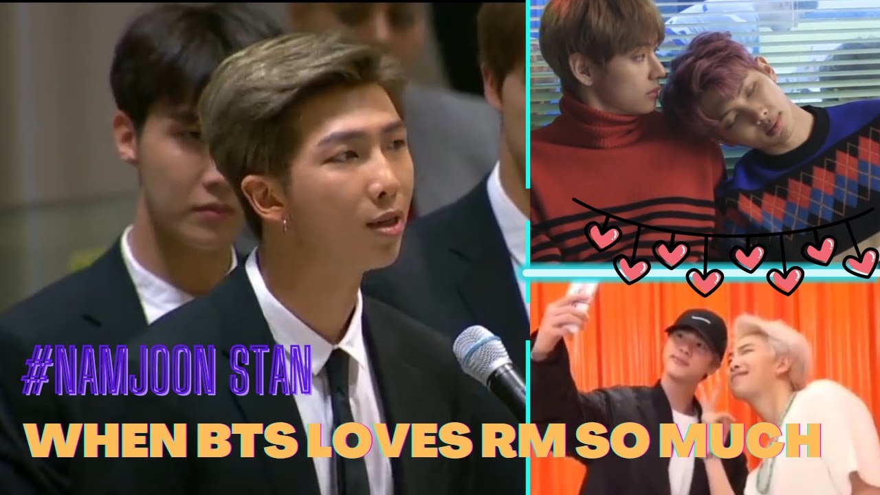 WHEN BTS LOVES NAMJOON SO MUCH 💜 ||RM BEING THE BEST LEADER EVER ||