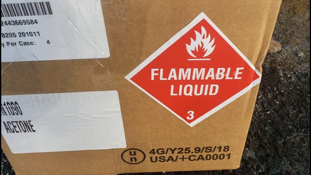 Burning Stuff 667: Stuffed Cardboard Box (Flammable Liquid)
