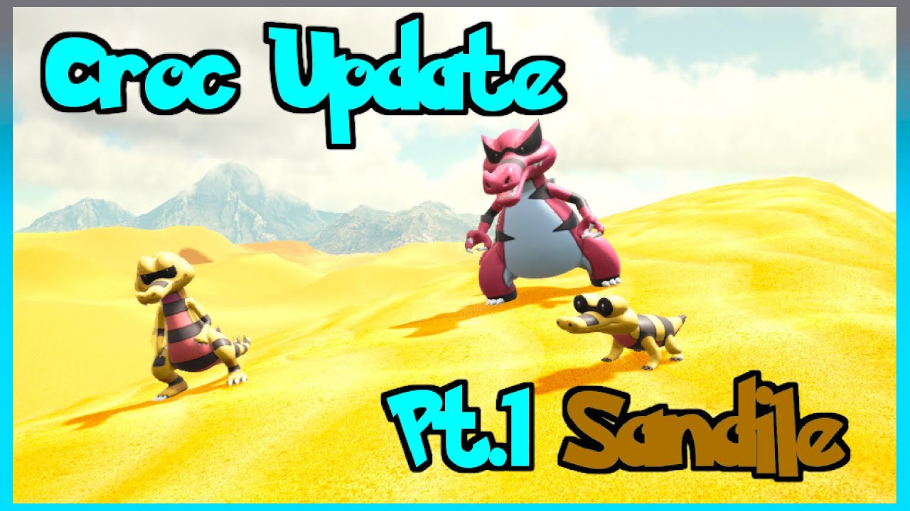 Sandile Line -  Croc Update Pt. 1 - Cryomon ARK Mod Showcase
