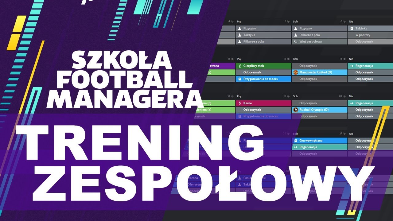 #4 Szkoła Football Managera | Trening cz.1 [PORADNIK]