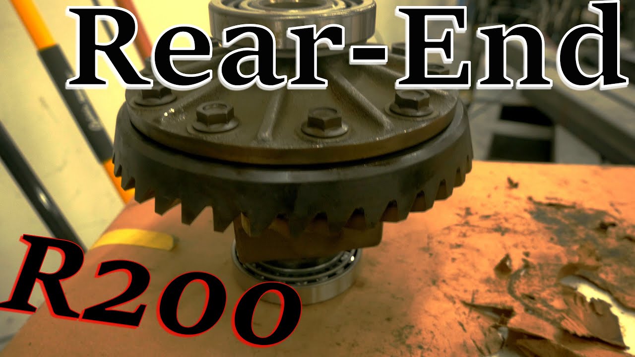 R200 Datsun rebuild - restoration - bearings seals setup backlash shims gear pattern preload how to