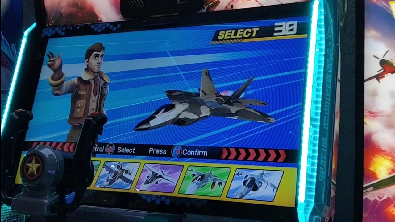 2020s Ace Amusement Air Combat Arcade - Full Game Walkthrough