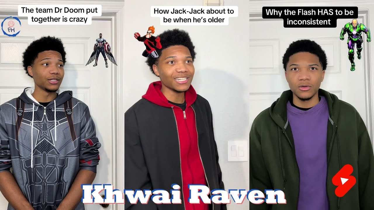* 1 HOUR * New Khwai Raven Shorts Compilation 2025 | Funny Khwai Raven TikTok Superhero