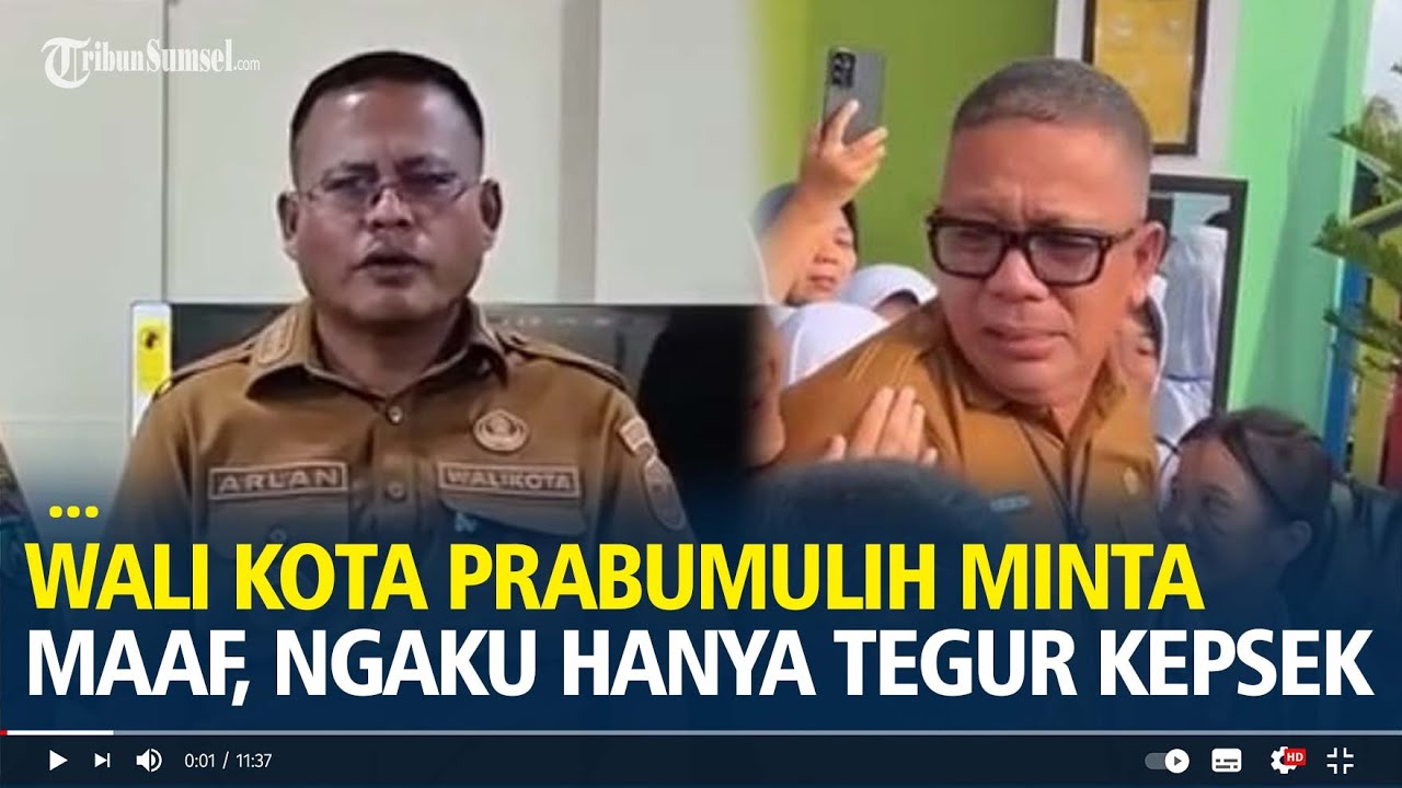 Klarifikasi Wali Kota Prabumulih, Ngaku Hanya Tegur Kepsek, Bantah Anak Bawa Mobil ke Sekolah