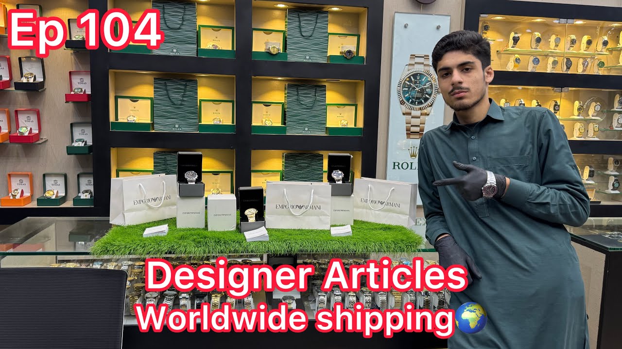 Designer Articles😍 | Ep 104 | Prime Time Watch Co | Worldwide Shipping🌍