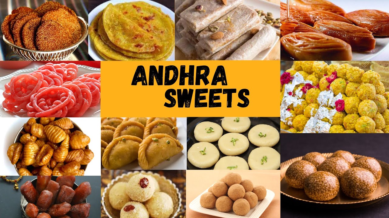 Andhra Sweets | Authentic sweets of Andhra Pradesh | Dejavu Traveller |