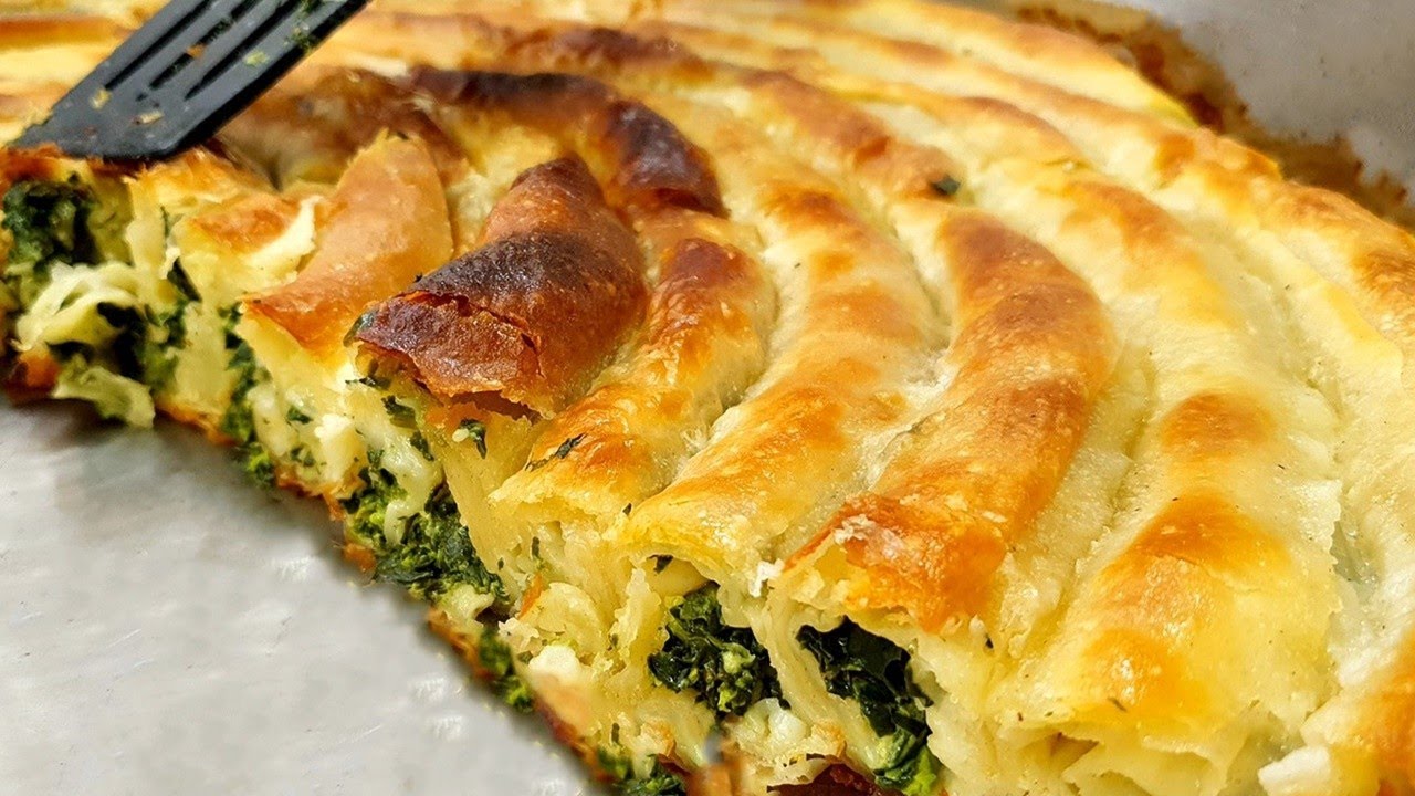 ZELJANICA - Domaća pita sa zeljem/&scaron;pinatom. Provjeren recept za jufke