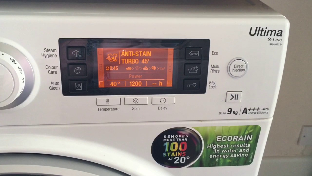 Hotpoint Ultima S-Line RPD 9477 D review
