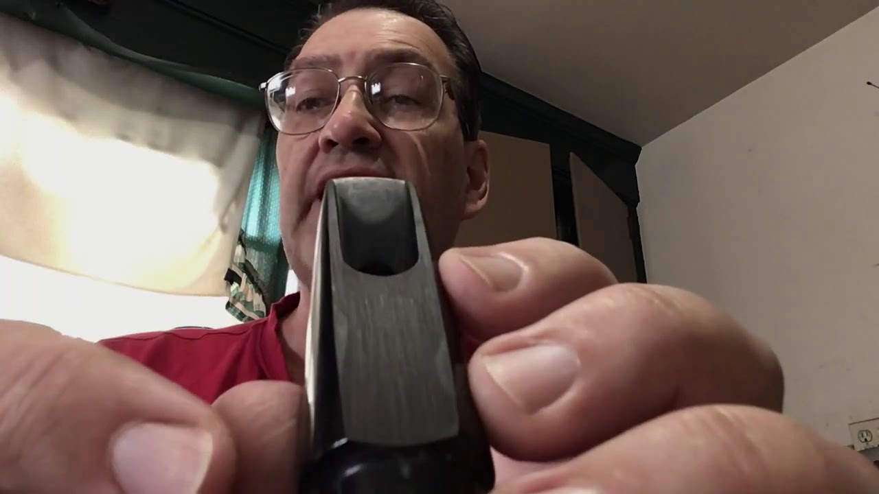 Big Dave Wilson - Tenor Sax Rubber Mouthpiece Rant