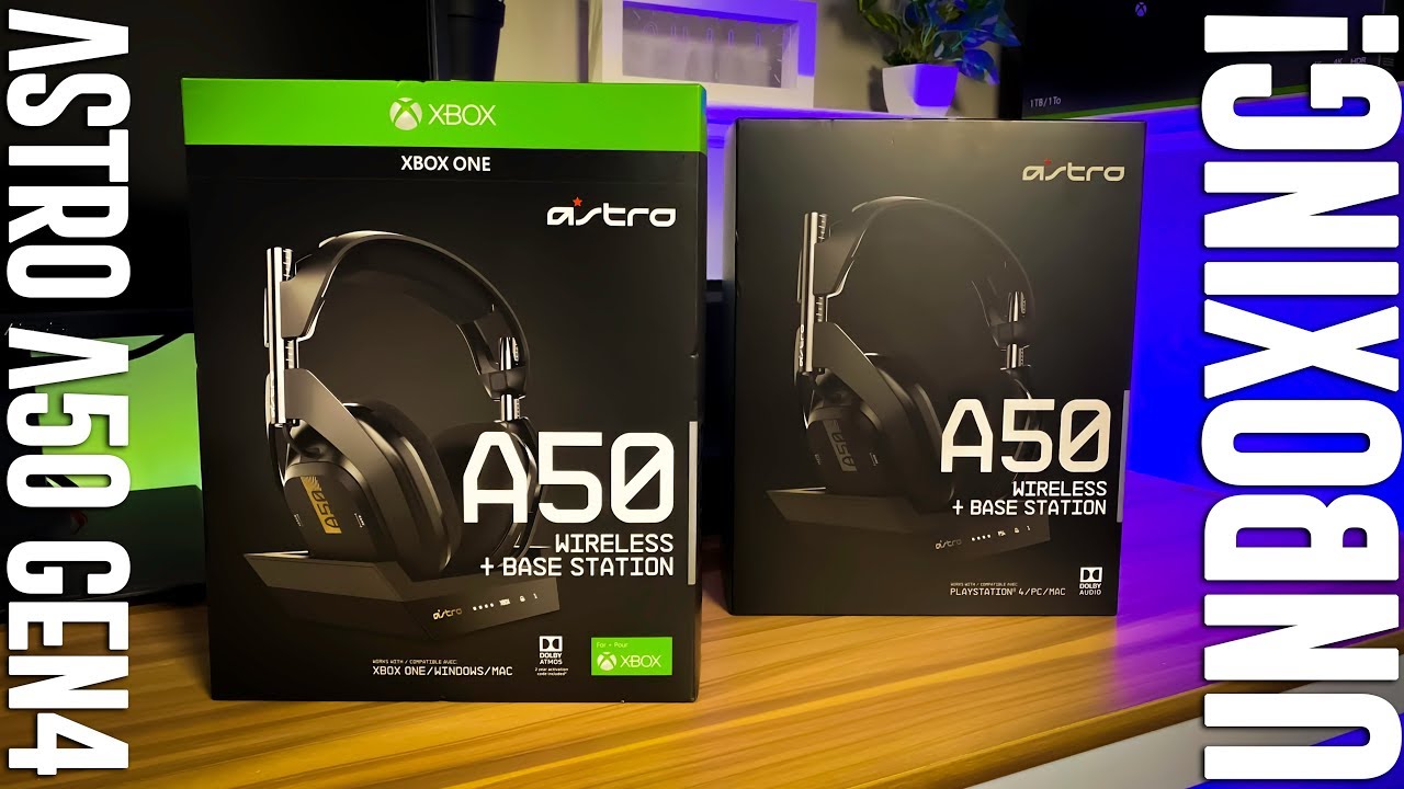 ASTRO A50 Unboxing! (2019) PS4 AND XBOX ONE!
