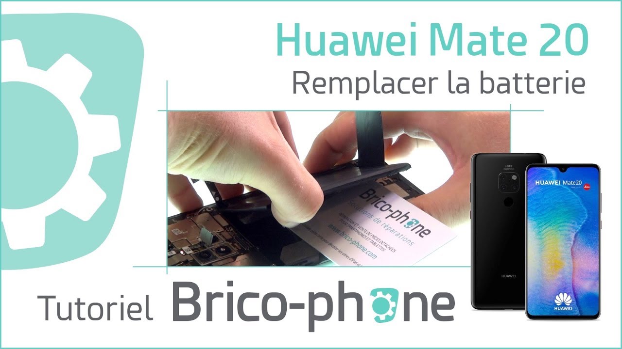 Tutoriel Huawei Mate 20 : remplacer la batterie