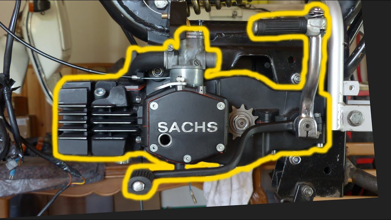 Sachs 505 2bykf Fußschalter #2