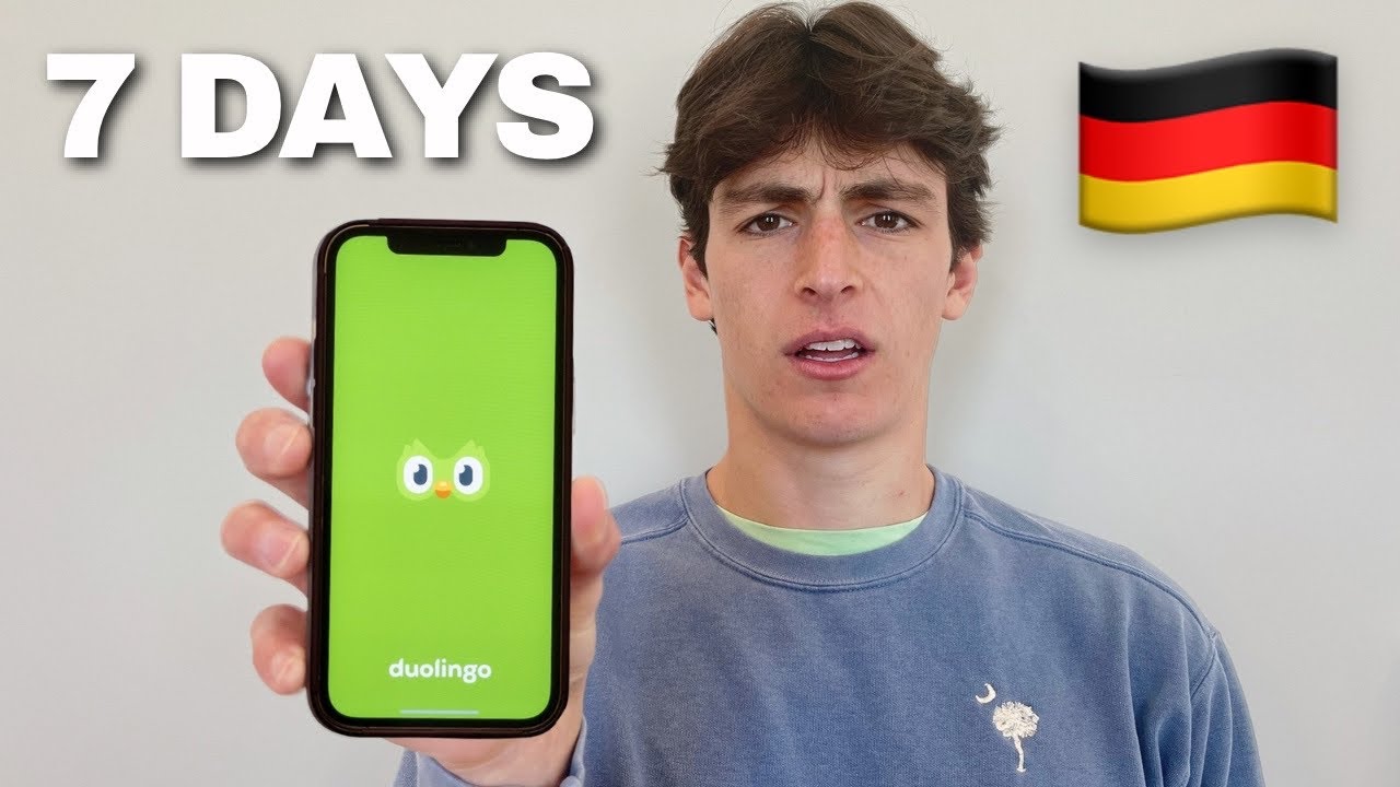 Я выучил немецкий всего за 7 дней, используя Duolingo