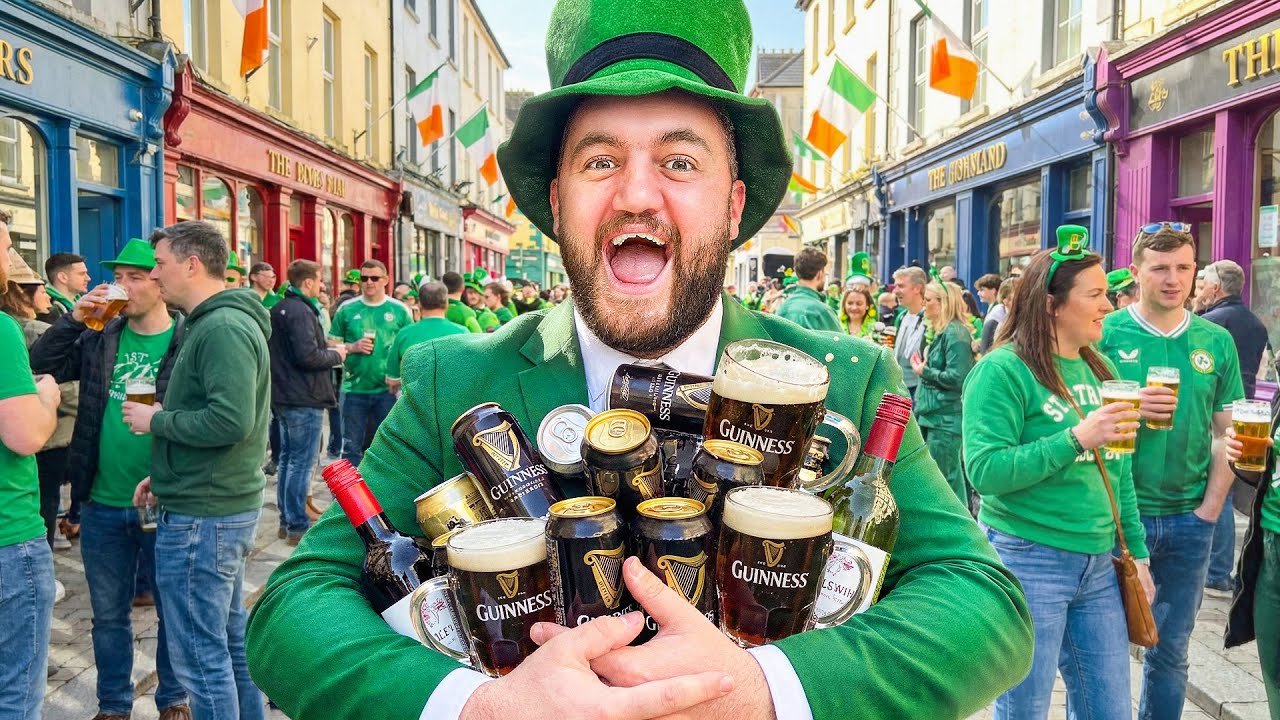 Getting BLACKOUT Drunk In Ireland (St Patrick&rsquo;s Day)