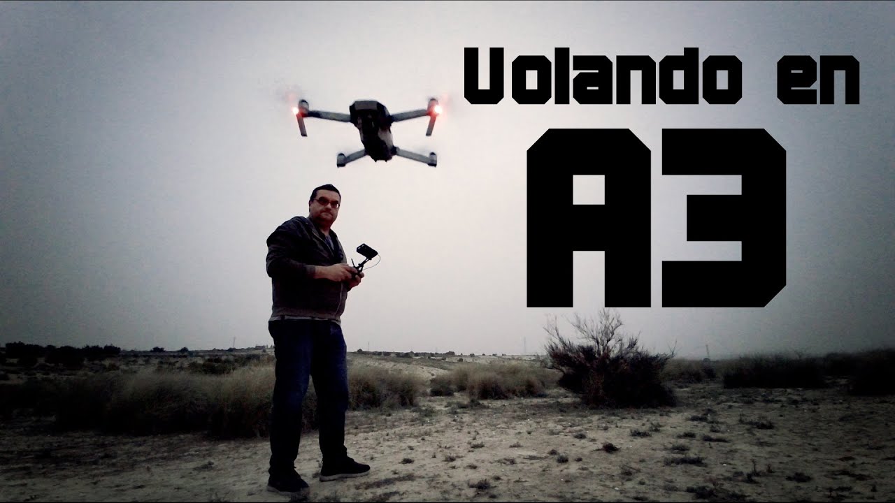 Esta es mi zona de vuelo de dron. Solo puedo volar en subcategoría A3 según la normativa europea 😱