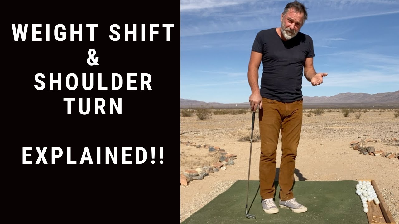 Weight Shift and Shoulder Turn In The Golf Swing [Explained!!!]
