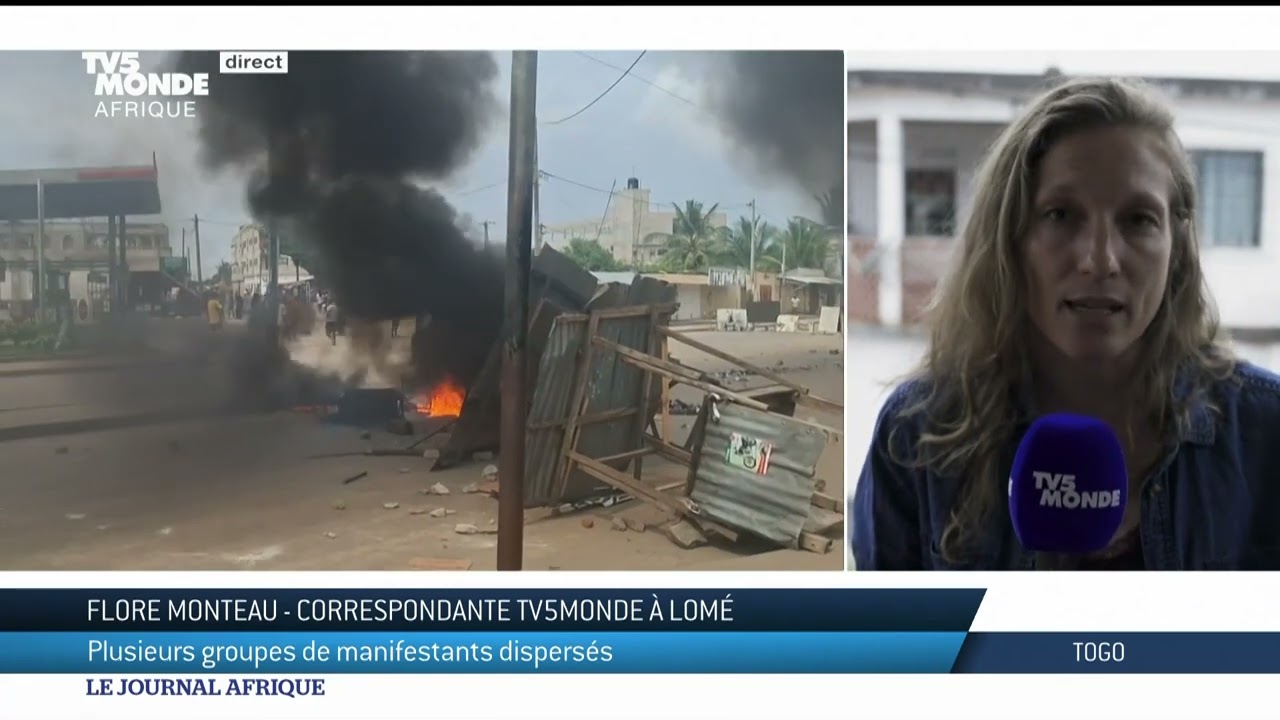 Togo : manifestations contre le pouvoir de Faure Gnassingb&eacute;
