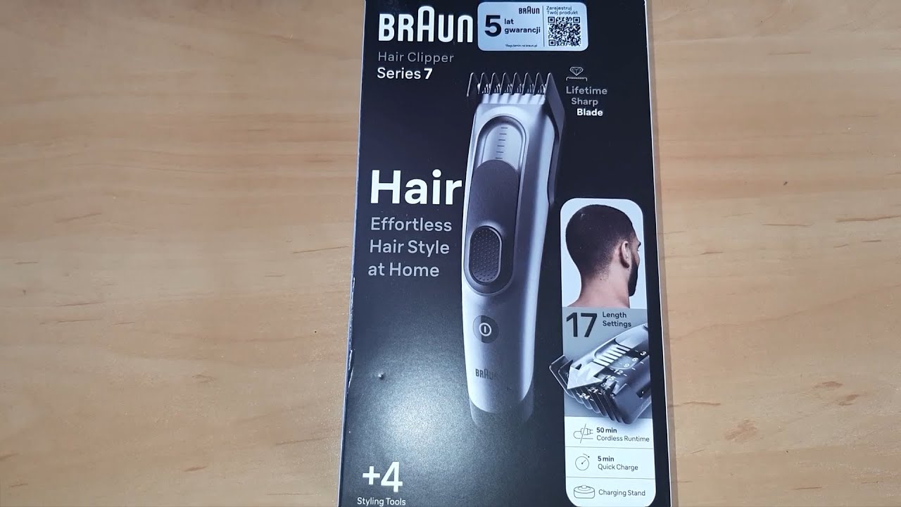 Braun Series 7 HC7390 maszynka do strzyżenia włos&oacute;w recenzja, unboxing, opinie, test, cena